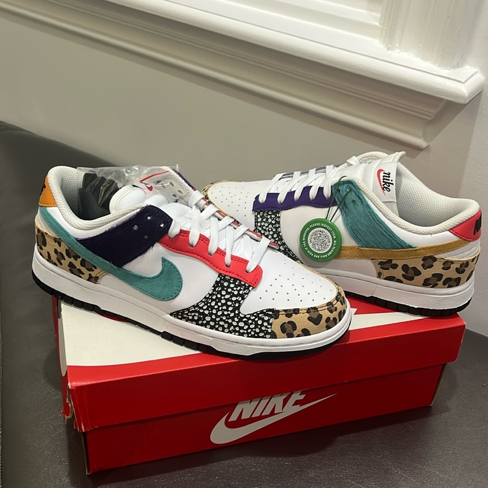 Nike Dunk Low Safari Mix (Women's)